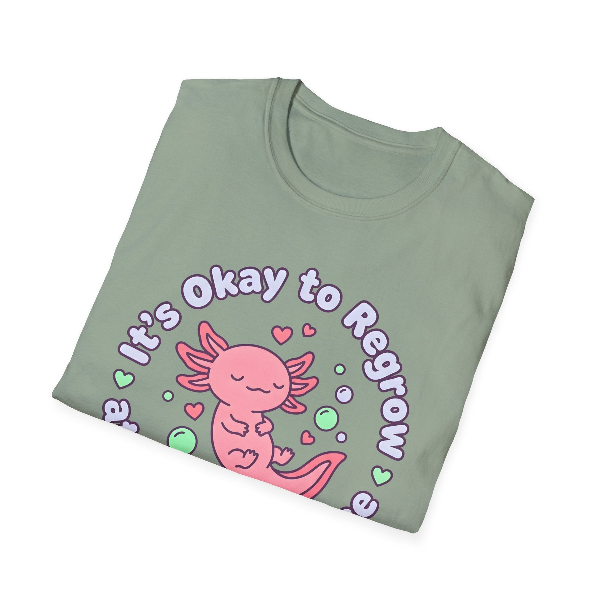 Axolotl It's Okay T-Shirt